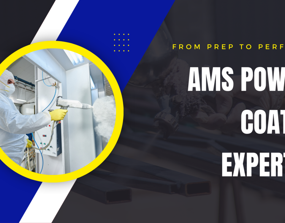 Industrial Powder Coating Process with AMS Coating Experts