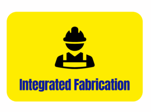 End-to-End Metal Fabrication Services at AMS - Accurate Metal Stamping icon of a metal fabricator showing integrated fabrication services