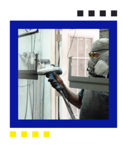 Powder Coating Services for Steel Components at AMS - Accurate Metal Stamping powder coating services applied to steel components at Accurate Metal Stamping