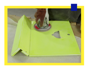 Surface Preparation for Powder Coating at AMS - Accurate Metal Stamping surface preparation process at Accurate Metal Stamping before powder coating